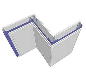 lead lined plasterboard